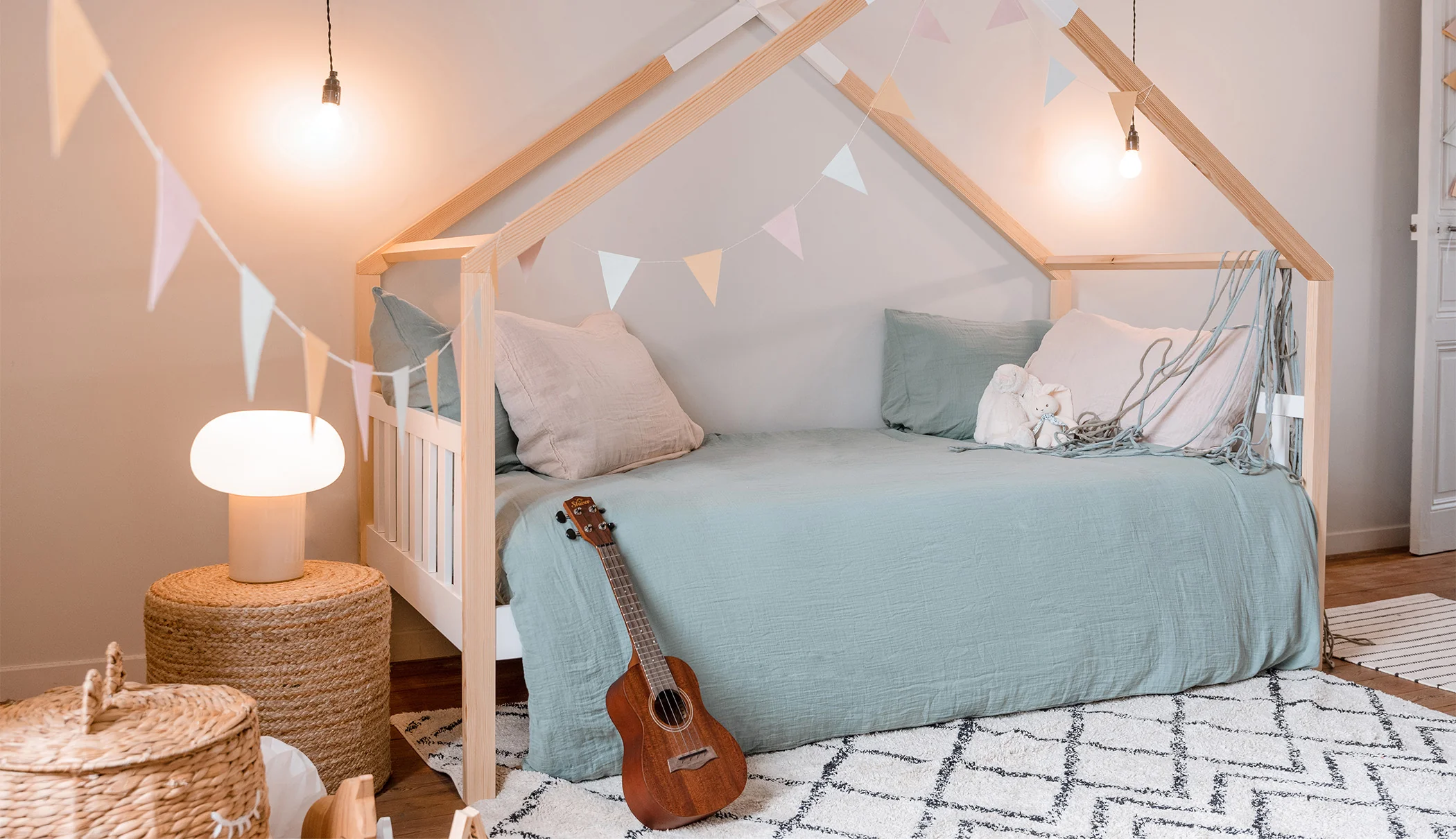 Cama Casita Celeste - Image 5